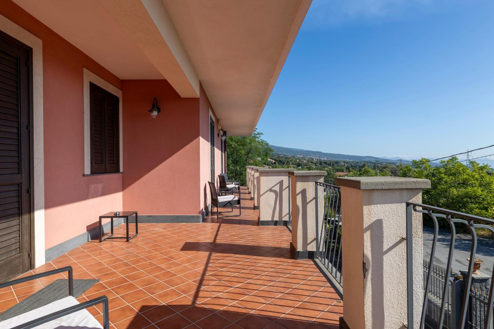 Villa Vulcano, Tra L'Etna E Il Mare Zafferana Etnea Exteriör bild